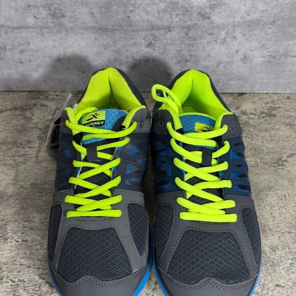 NEW I-Runner Ross Athletic Shoes Men  8 Gray Neuropathy Diabetic Sneaker main image 2